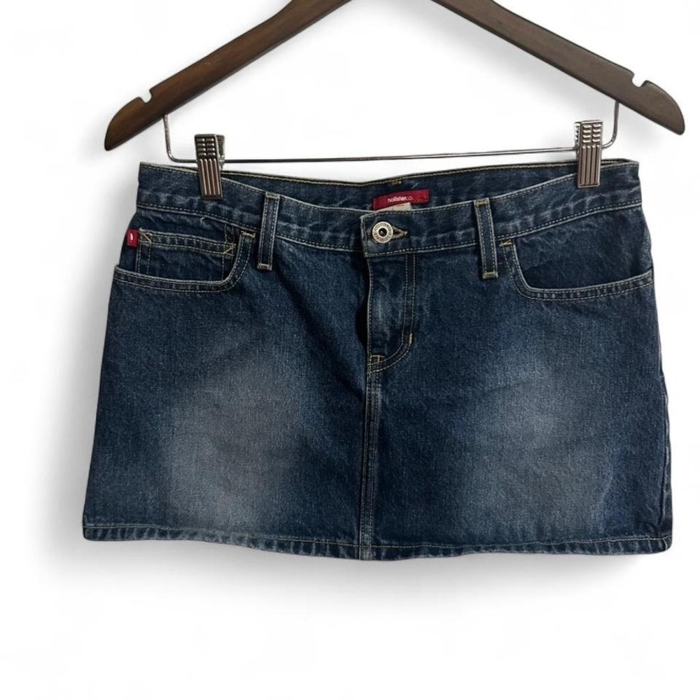 Y2k super early‎ Hollister Mini denim skirt SIZE 5